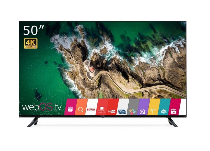 Телевізор Vinga S50UHD25BWEB (Smart\wi-fi) - зображення 2