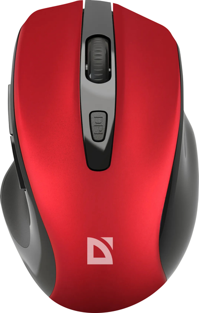 Мышь Defender Prime MB-053 Wireless Red (4745090821819) - изображение 2