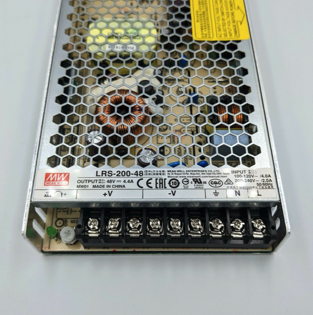 Блок живлення Mean Well 200W 48V (LRS-200-48) - 7771070 - Фото 3 Блок живлення Mean Well 200W 48V (LRS-200-48) - 7771070 - изображение 3