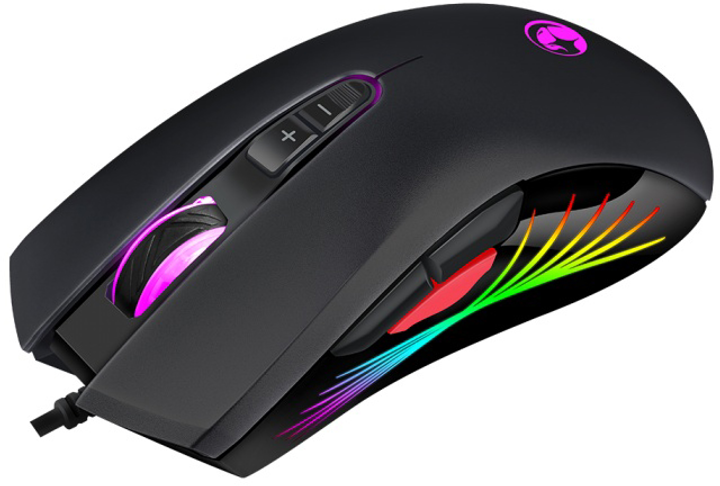 Миша Marvo M519 RGB USB Black (6932391923504) - зображення 3