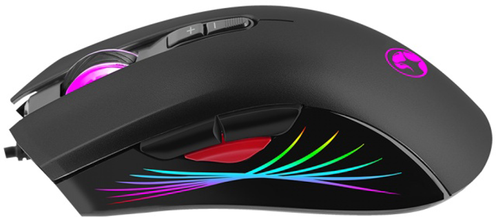 Миша Marvo M519 RGB USB Black (6932391923504) - зображення 4