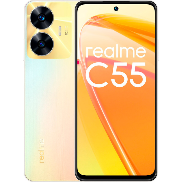 Мобильный телефон Realme C55 8/256GB Sunshower (Global) – фото, отзывы ...