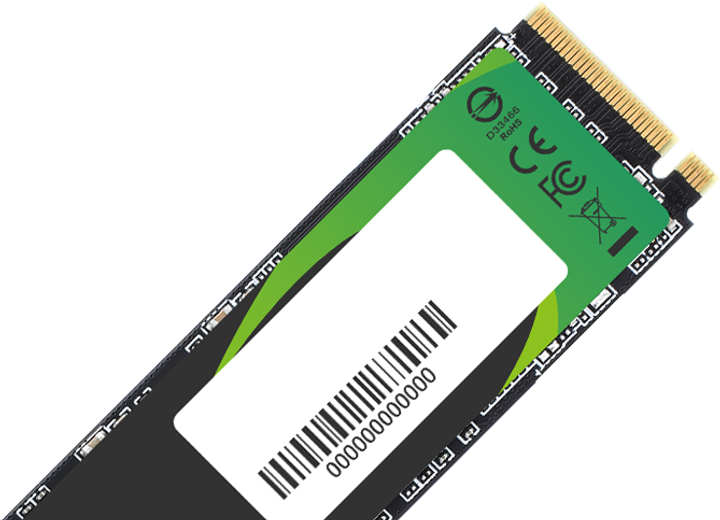 Dysk SSD Apacer AS2280P4X 1TB NVMe M.2 2280 PCIe 3.0 x4 3D NAND TLC (AP1TBAS2280P4X-1) - obraz 2