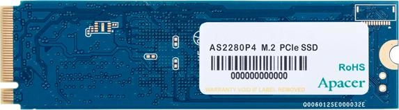 SSD диск Apacer AS2280P4 256GB NVMe M.2 2280 PCIe 3.0 x4 3D NAND TLC (AP256GAS2280P4-1) - зображення 2