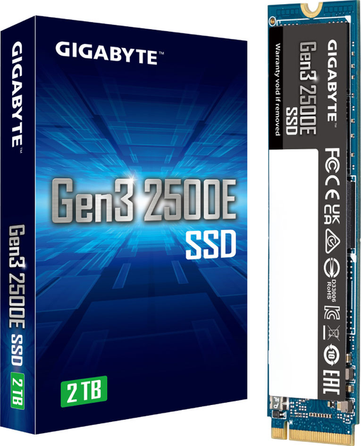 Dysk SSD Gigabyte Gen3 2500E 1TB M.2 NVMe PCIe 3.0 x4 3D NAND (QLC) (G325E1TB) - obraz 6