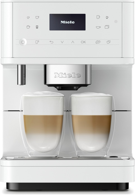Кофемашина MIELE CM 6160 LOWS MilkPerfection White - изображение 4