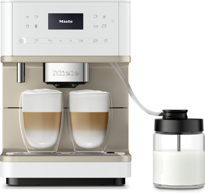 Кофемашина MIELE CM 6360 LOCM MilkPerfection White - изображение 3