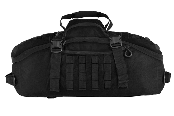 Тактична велика сумка-баул/рюкзак , L, чорна на 50л - зображення 1
