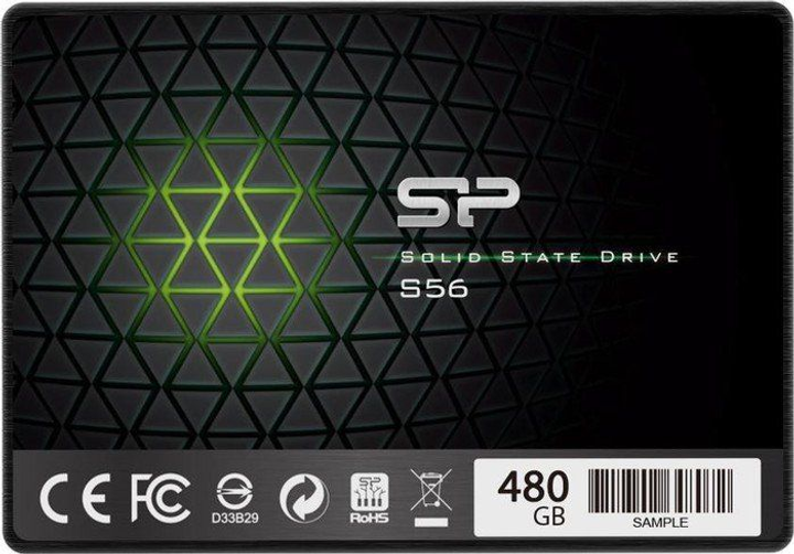 SSD диск Silicon Power S56 480GB 2.5" SATAIII TLC (SP480GBSS3S56A25) - зображення 1