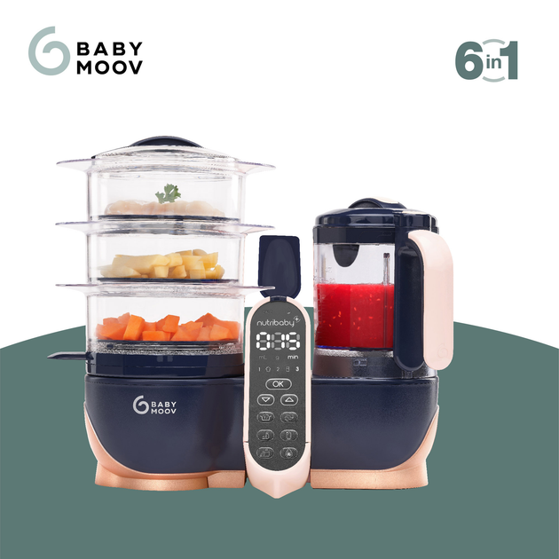 Блендер-пароварка Babymoov Nutribaby + XL (A001127) (3661276161573) - зображення 3