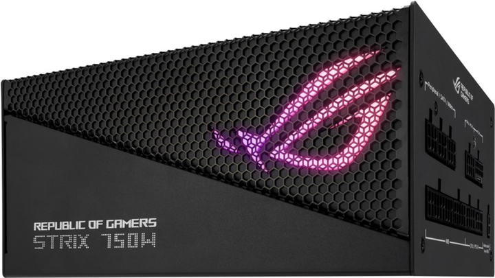 Zasilacz Asus ROG Strix PCIE5 750 W Aura Edition (ROG-STRIX-750G-AURA-GAMING) - obraz 4