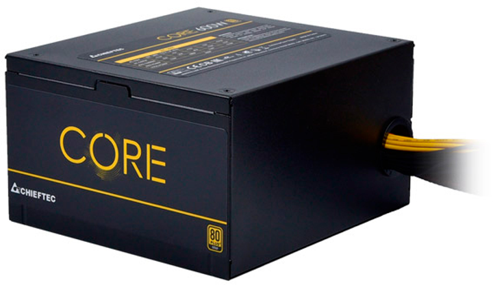 Zasilacz Chieftec CORE BBS-600S 120 mm, 80+ GOLD, Retail Box (BBS-600S) - obraz 5