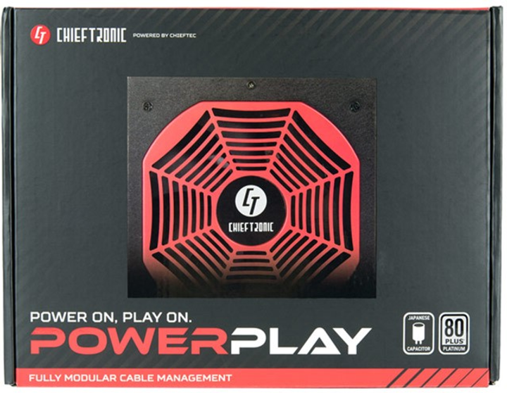 Блок живлення Chieftec Chieftronic PoВтerPlay Platinum GPU-1050FC 1050 Вт (GPU-1050FC) - зображення 7