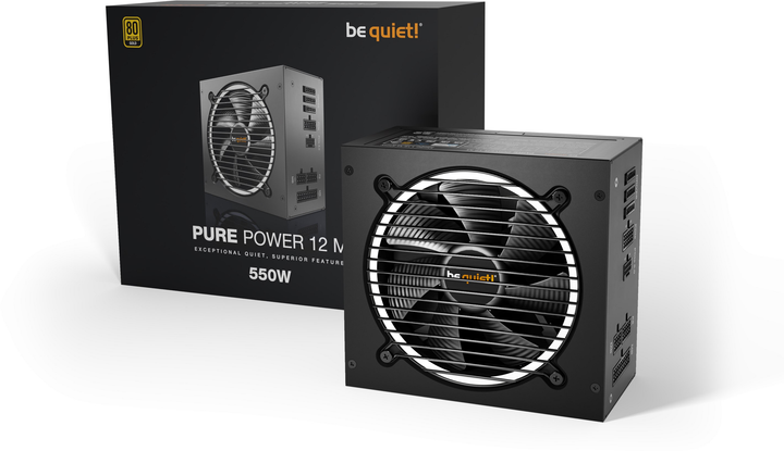 Zasilacz be quiet! PURE POWER 12 M 550 W (4260052189467) - obraz 7