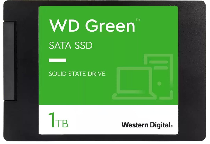 SSD диск Western Digital Green 2TB 2.5" SATAIII TLC (WDS200T2G0A) - зображення 1