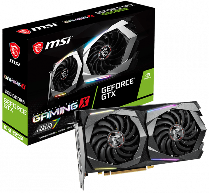 Відеокарта MSI GeForce GTX 1660 Super Gaming X 6GB GDDR6 (192bit) (1830/14000) (GTX 1660 SUPER GAMING X) Б/В - зображення 2