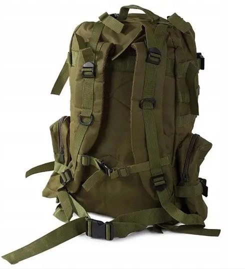 Штурмовой рюкзак Тactic 50-60л Полиэстер Зеленый (Kali) - изображение 2