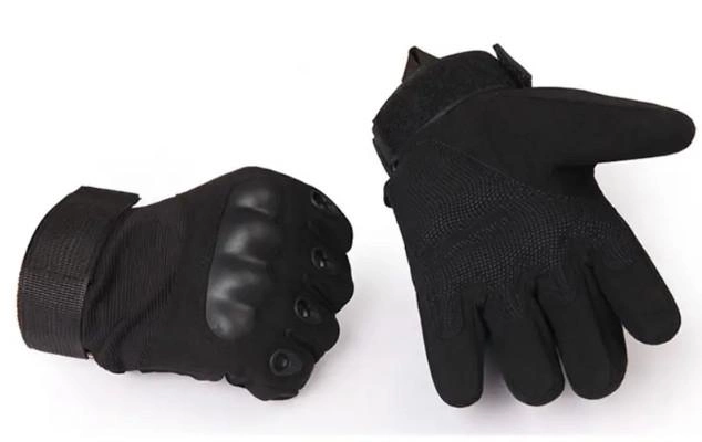 Повнопалі рукавички похідні армійські мисливські захисні FQ16S007 Чорний L (Kali) - зображення 2