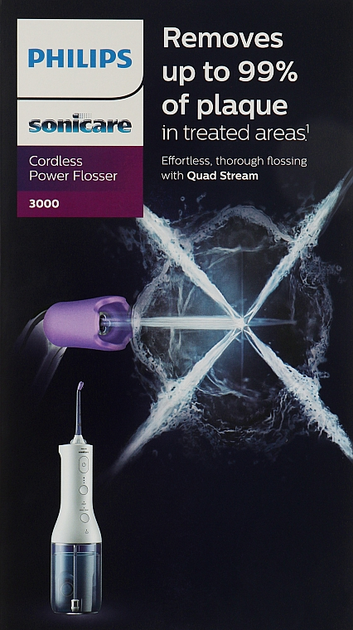 Irygator Philips Sonicare Cordless Power Flosser 3000 HX3806/31 - obraz 4