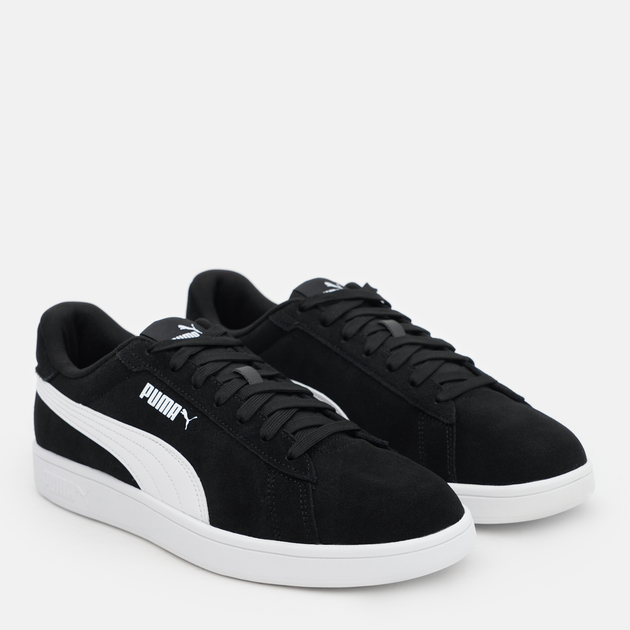 Чоловічі кеди низькі Puma Smash 3.0 39098401 43 (9UK) 28 см Puma Black-Puma White (4065452493127) - зображення 2