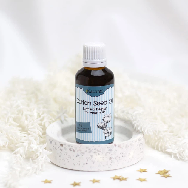 Olejek do ciała Nacomi Cotton Seed Oil 50 ml (5902539701586) - obraz 3