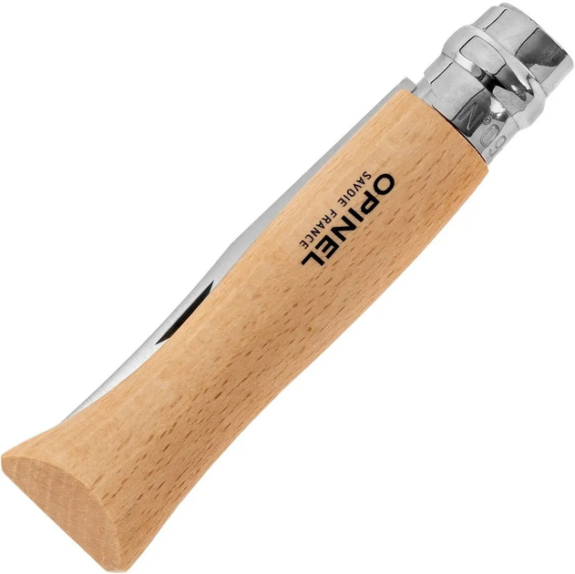 Складаний ніж 90мм, бук Opinel Inox Natural blister 09 001254 - изображение 2