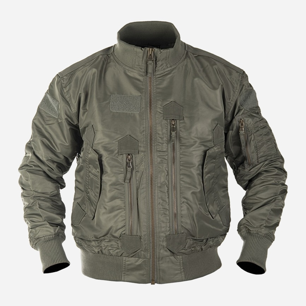 Куртка тактическая мужская MIL-TEC US Tactical Flight Jacket 10404601 M 182 Olive (2000980619054) - изображение 1