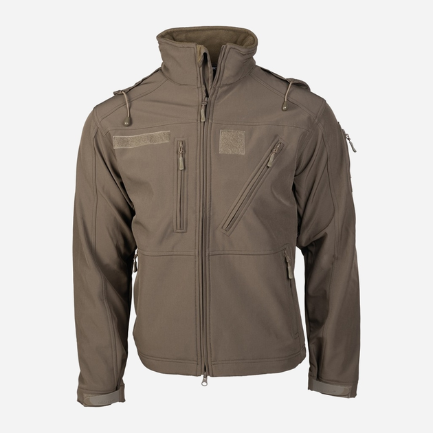 Куртка тактическая мужская MIL-TEC Softshell Jacket Scu 10864012 S 0750 Ranger Green (2000980627905) - изображение 1
