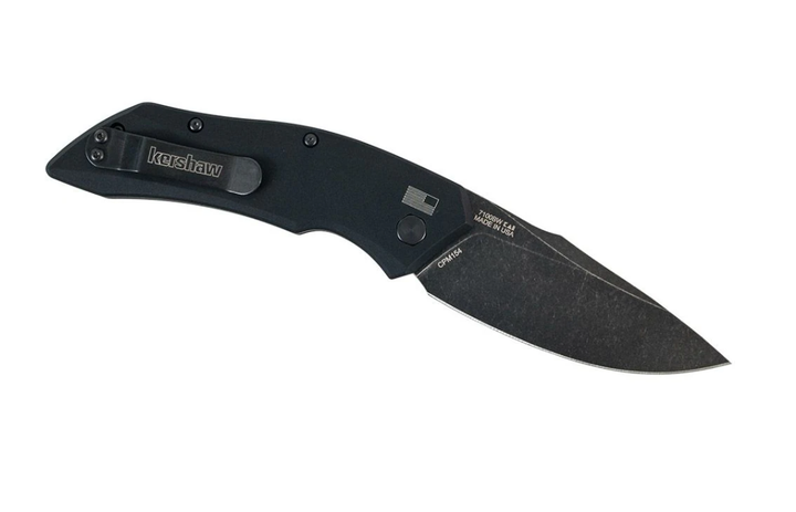 Складной Пружинный Нож Kershaw Launch Auto 1 Blackwash Черный 7100BW - Фото 5 Складной Пружинный Нож Kershaw Launch Auto 1 Blackwash Черный 7100BW - изображение 5