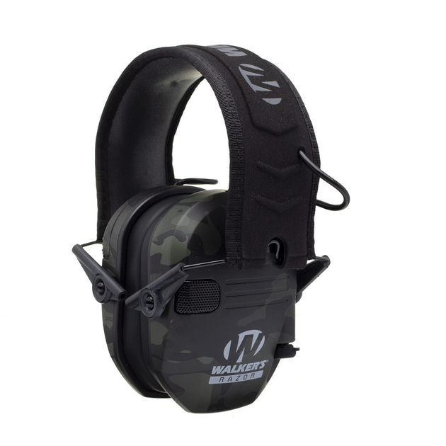 Активні навушники Walker's Razor Slim Electronic Muffs Multicam Black Активні 23 2000000132396 - зображення 1