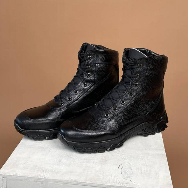 Демисезонные Берцы Тактические Ботинки Мужские Кожаные 45р (30 см) MBD-000045-RZ45 - изображение 2