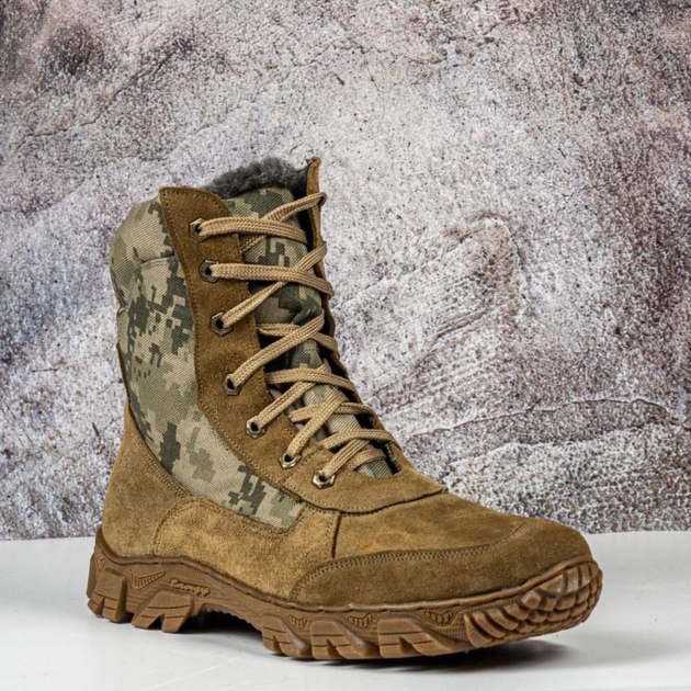 Демисезонные Берцы Тактические Ботинки Мужские Кожаные 46р (30,5 см) MBD-000033-RZ46 - изображение 2