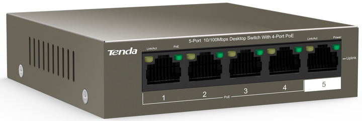 Przełącznik Tenda TEF1105P-4-63W (TEF1105P-4-63Wv2.0) - obraz 3