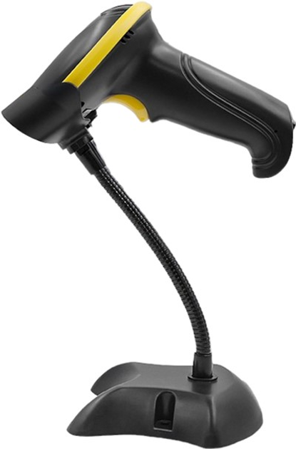 Підставка для сканера штрих-коду Qoltec Black (5901878508597) - зображення 3
