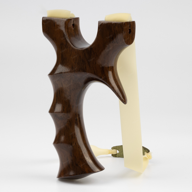 Мощная деревянная рогатка гекоид | Рожки 23 мм (№207) - изображение 1