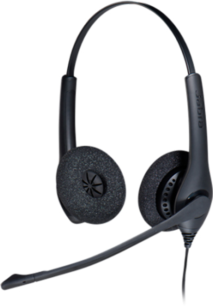 Навушники Jabra BIZ 1500 Duo QD Black (1519-0154) - зображення 3