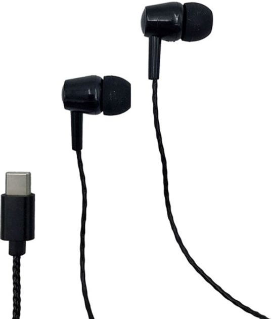 Słuchawki Media-Tech Magicsound USB-C Czarny (MT3600K) - obraz 1