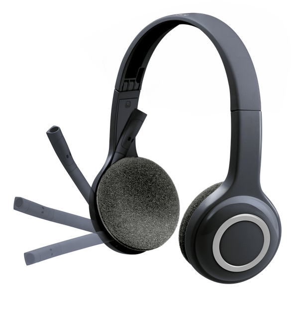 Навушники Logitech Wireless Headset H600 Black (981-000342) - зображення 2