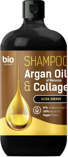 Шампунь Bio Naturell Argan Oil Morocco & Collagen 946 мл (8588006041262) - зображення 1