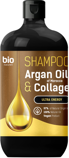 Szampon Bio Naturell Olej Arganowy Maroko i Kolagen 946 ml (8588006041262) - obraz 1