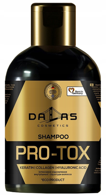 Szampon Dalas Cosmetics Pro-tox Szampon 1000 ml (4260637723314) - obraz 1
