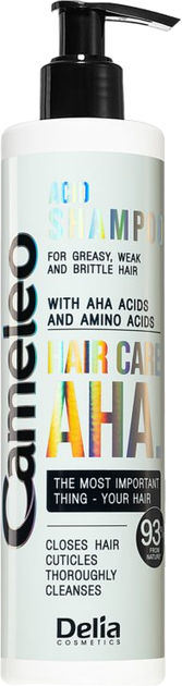 Szampon Delia Cosmetics Cameleo AHA Hair Care 250 ml (5906750803722) - obraz 1