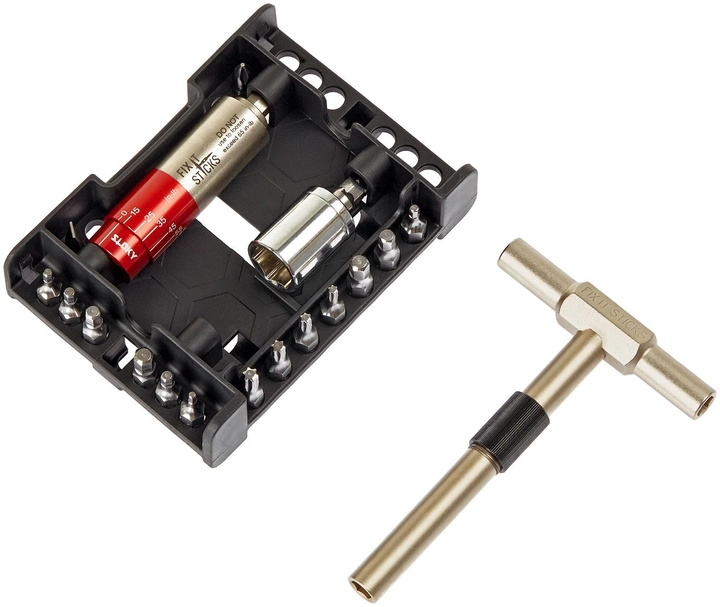 Інструмент Fix It Sticks FISMUTK Multi-Torque Driver Kit з динамометричним обмежувачем 15-65 Inch Lb (2100007) - зображення 2