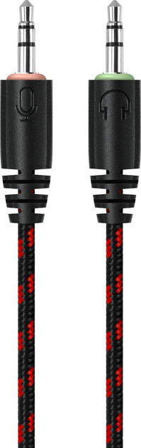 Słuchawki Defender Scrapper 500 Czarny/Czerwony (4714033645003) - obraz 7