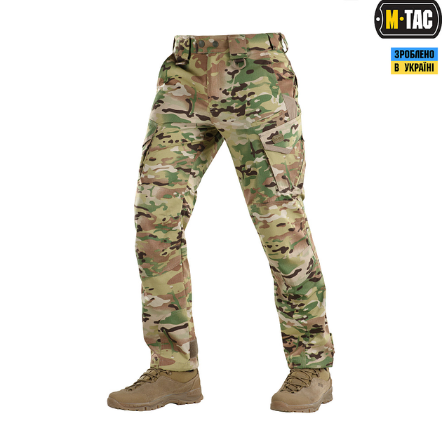 M-tac комплект штани тактичні із вставними наколінниками кофта флісова L - зображення 2