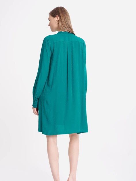 Сукня жіноча Greenpoint SUK507W2379X00 34 Темно-зелена (5903245417136) - зображення 2