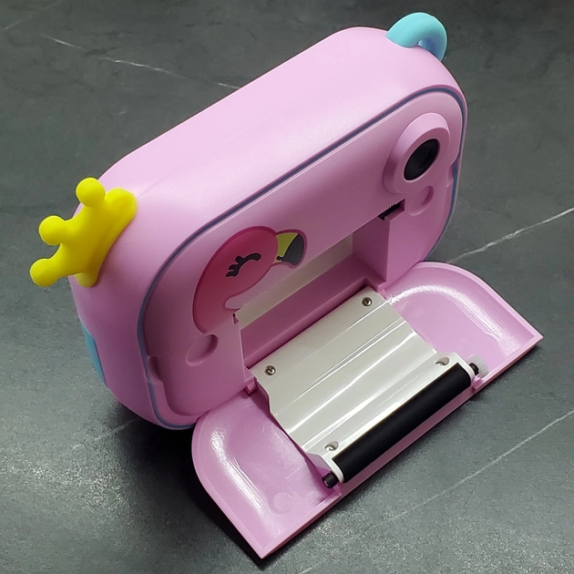 Детский фотоаппарат с селфи камерой мгновенной печати TOY G3 Pro Unicorn с Wifi Розовый фламинго - изображение 8