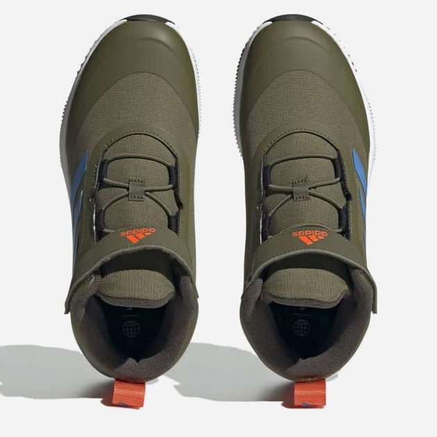 Підліткові черевики для хлопчика adidas FortaRun ATR EL K GZ2199 39.5 Оливкові (4065427560731) - зображення 5