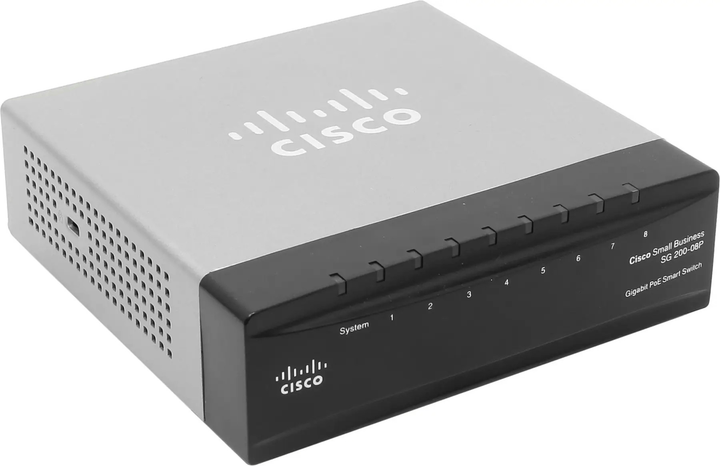 Przełącznik Cisco SB SG200-08P (SLM2008PT-EU) - obraz 1