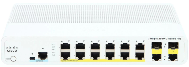 Przełącznik Cisco SB Catalyst 2960C-12PC-L (WS-C2960C-12PC-L) - obraz 1